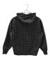SUPREME (シュプリーム) Rhinestone Hooded Sweatshirt ブラック サイズ:S：19800円