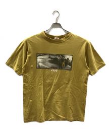 R.E.M（アール・イー・エム）の古着「Tシャツ」｜イエロー