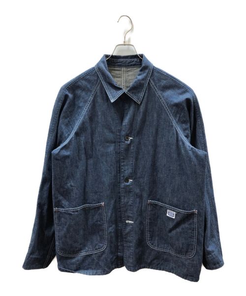 PAY DAY（ペイデイ）PAY DAY (ペイデイ) 40'大戦カバーオール ジャケット ネイビー サイズ:40の古着・服飾アイテム