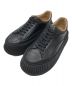 JIL SANDER（ジルサンダー）の古着「Vulcanized Leather Sneakers」｜ブラック