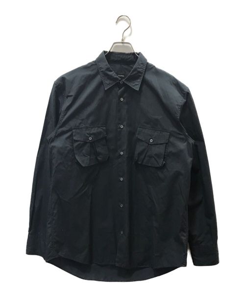 JIL SANDER（ジルサンダー）JIL SANDER (ジルサンダー) シャツ ブラック サイズ:43の古着・服飾アイテム