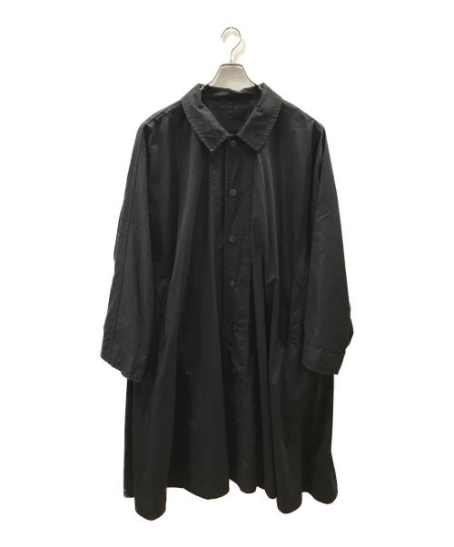 Porter Classic（ポータークラシック）Porter Classic (ポータークラシック) GABARDINE SWING COAT ブラック サイズ:4の古着・服飾アイテム