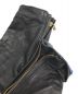 中古・古着 blackmeans (ブラックミーンズ) カウレザージャケット ブラック サイズ:3：30000円
