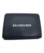BALENCIAGAバレンシアガ）の古着「3つ折り財布」｜ネイビー