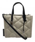 MARC JACOBSマークジェイコブス）の古着「GRIND QUILTED MINI TOTE BAG」｜ホワイト