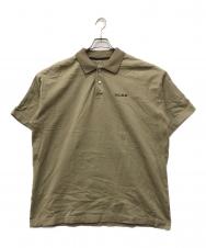 F.C.R.B. (エフシーレアルブリストル) BIG LOGO WIDE POLO グリーン サイズ:XL