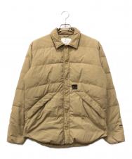 WOOLRICH (ウールリッチ) GREYLOCK DOWN SHIRT ベージュ サイズ:USA:S