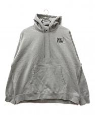NIKE (ナイキ) stussy (ステューシー) NRG Washed Hoodie グレー サイズ:XXL