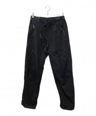 and wander (アンドワンダー) Trek Pants ブラック サイズ:SIZE M