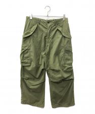 US ARMY (ユーエスアーミー) 70’S M-65フィールドパンツ オリーブ サイズ:SIZE SMALL-SHORT