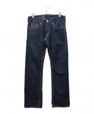 TRUE RELIGION (トゥルー レリジョン) フレアデニムパンツ ブルー サイズ:SIZE 31