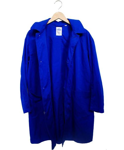 DANTON (ダントン) ステンカラーコート ブルー サイズ:34 春物