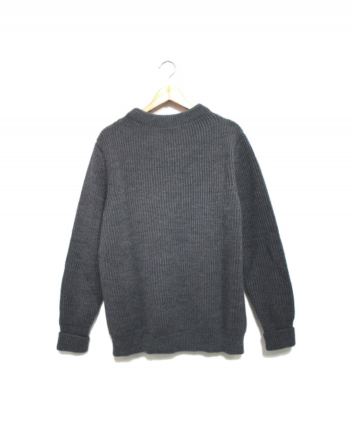 中古 古着通販 Andersen Andersen アンデルセンアンデルセン モックネックウール畦編みニット グレー サイズ M ブランド 古着通販 トレファク公式 Trefac Fashion