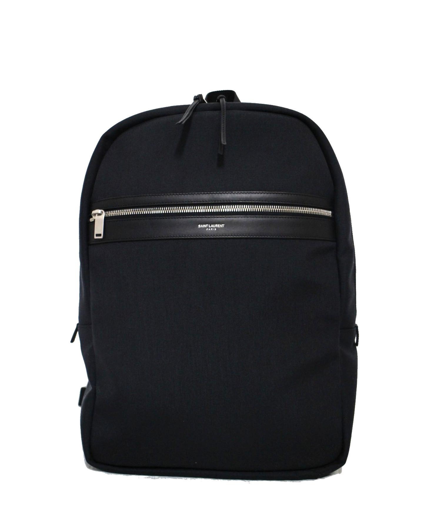 saint laurent canvas backpack