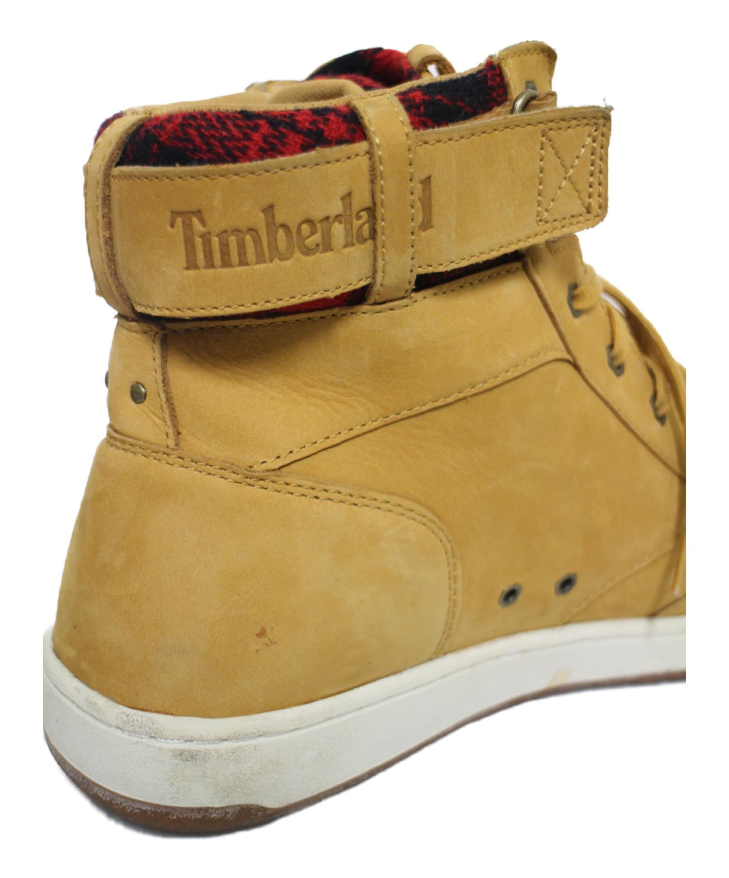 Timberland ティンバーランド ハイカット スニーカー シューズ サイズ27 5ｃｍ インディゴ メンズ 値下げ