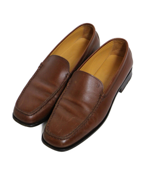 中古 古着通販 Tods トッズ ローファー シューズ ブラウン サイズ 37 ブランド 古着通販 トレファク公式 Trefac Fashion