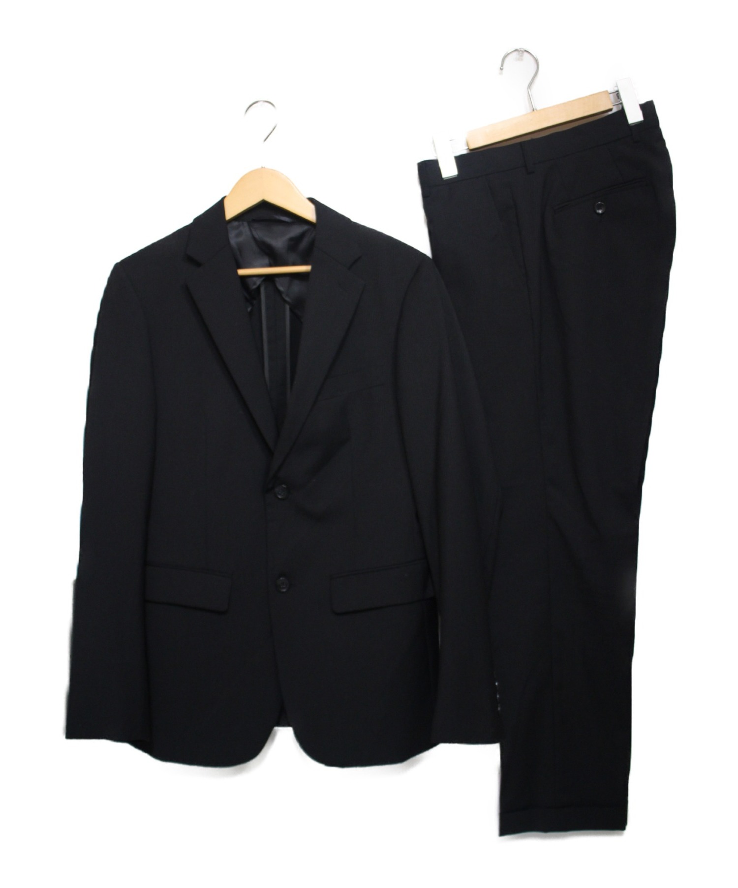 中古 古着通販 Urban Research アーバンリサーチ セットアップスーツ スーツ ブラック サイズ 38 ブランド 古着通販 トレファク公式 Trefac Fashion