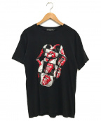 Mastermind JAPAN（マスターマインド ジャパン）の古着「限定コラボTシャツ」｜ブラック