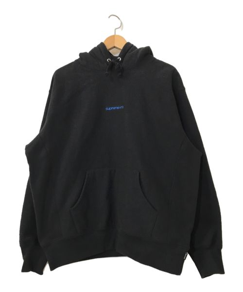 Supreme (シュプリーム) Number One Hooded Sweatshirt ブラック サイズ:S メンズ パーカー 中古・古着