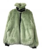 NIKE×AMBUSH（ナイキ×アンブッシュ）の古着「Reversible Faux Fur Coat Jacket」｜グリーン