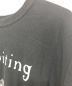 中古・古着 N.HOOLYWOOD (エヌ ハリウッド) THESILHOUETTE復刻デザインTシャツ ブラック サイズ:38：1980円