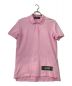 DSQUARED2（ディースクエアード）の古着「パッチ付ポロシャツ」｜ピンク
