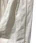 中古・古着 JEAN NERET (ジャン ヌレ) embroidery gathered dress/エンブロイダリーギャザードレス ホワイト サイズ:1：5800円