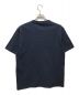 BALENCIAGA (バレンシアガ) PARISロゴ刺繍Tシャツ　594579 TGV48 8065 ネイビー サイズ:XS：17800円