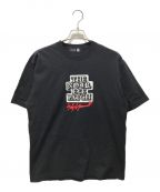 THE BLACK EYE PATCH×WILDSIDブラックアイパッチ×ワイルドサイド）の古着「Short Sleeve T-shirt　NOIR EYE PATCH Yohji Yamamoto」｜ブラック