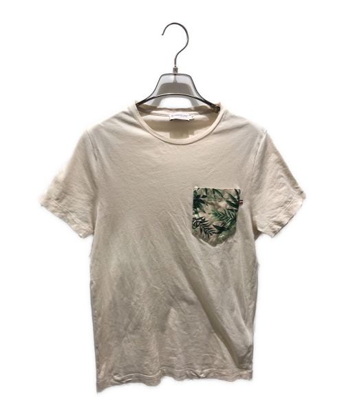 MONCLER（モンクレール）MONCLER (モンクレール) ポケットTシャツ　41091800610082755 ベージュ サイズ:Sの古着・服飾アイテム