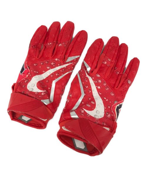 SUPREME（シュプリーム）SUPREME×NIKE (シュプリーム×ナイキ) Football Gloves/フットボールグローブ レッドの古着・服飾アイテム