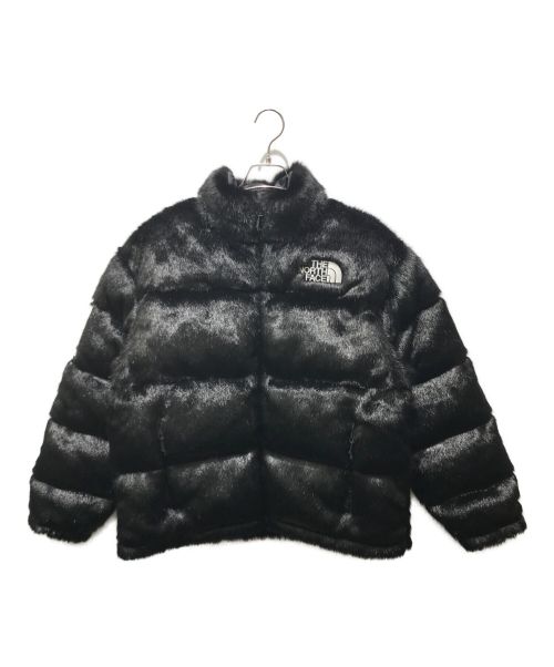 SUPREME（シュプリーム）SUPREME (シュプリーム) THE NORTH FACE (ザ ノース フェイス) Fur Nuptse Jacket ND92001I ブラック サイズ:Mの古着・服飾アイテム