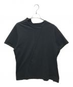 GROUND Y）の古着「C Tight Tension Jersey T-shirt/C タイト テンション ジャージー Tシャツ GW-T03-040」｜ブラック