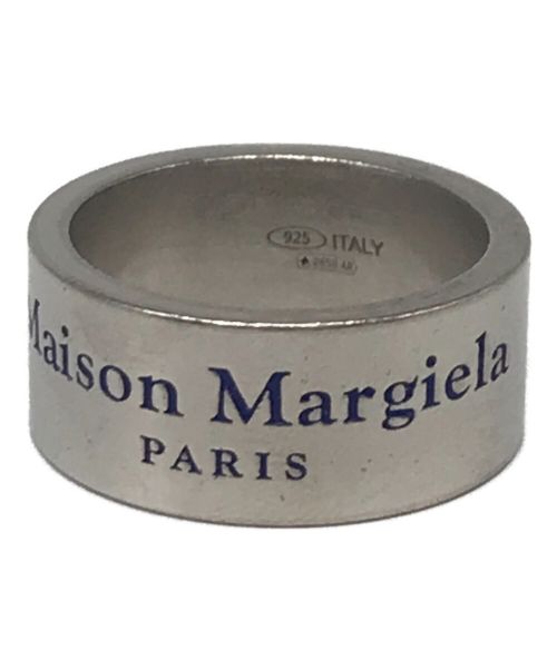 Maison Margiela（メゾンマルジェラ）Maison Margiela (メゾンマルジェラ) シルバーロゴリング　SM1UQ0065　2658-AR シルバー サイズ:不明の古着・服飾アイテム