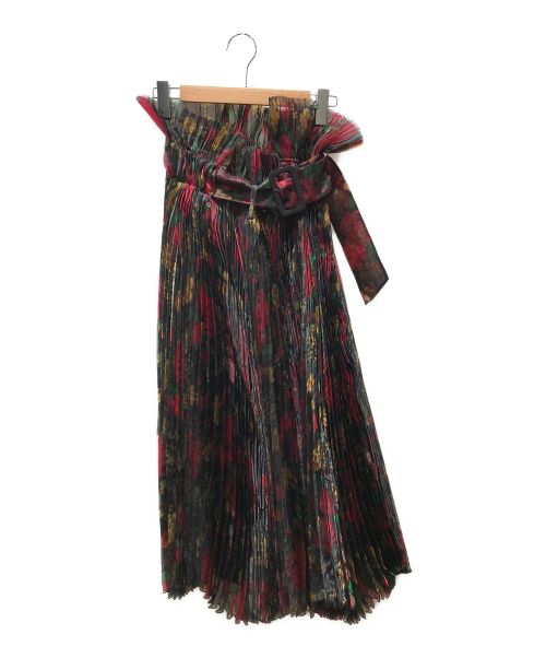 H&M（エイチアンドエム）H&M (エイチ&エム) TOGA ARCHIVES (トーガアーカイブス) オーガンザスカート マルチカラー サイズ:XSの古着・服飾アイテム