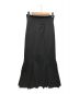 Louren（ローレン）の古着「mermaid pleats skirt　Lo-201-54」｜ブラック