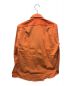 HERMES (エルメス) セリエボタンコーデュロイシャツ オレンジ サイズ:15 1/2 未使用品：49800円