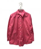IENAイエナ）の古着「シリコンワッシャーコットンシャツ」｜ピンク