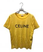 CELINEセリーヌ）の古着「ロゴルーズTシャツ　2X681671Q」｜イエロー