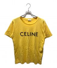 CELINE (セリーヌ) ロゴルーズTシャツ　2X681671Q イエロー サイズ:XS