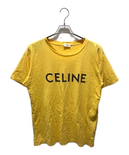 CELINE（セリーヌ）CELINE (セリーヌ) ロゴルーズTシャツ　2X681671Q イエロー サイズ:XSの古着・服飾アイテム