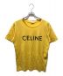 CELINE（セリーヌ）の古着「ロゴルーズTシャツ　2X681671Q」｜イエロー
