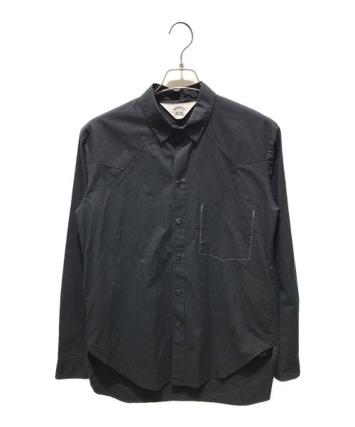SUNSEA（サンシー）SUNSEA (サンシー) 長袖シャツ　16A15 ブラック サイズ:2の古着・服飾アイテム