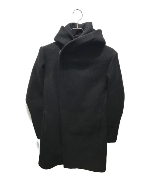 Junhashimoto（ジュンハシモト）Junhashimoto (ジュンハシモト) WRAP COAT　1011820004 ブラック サイズ:2の古着・服飾アイテム