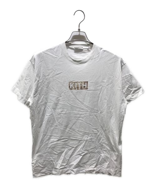 KITH（キス）KITH (キス) ロゴプリントTシャツ ホワイト サイズ:Sの古着・服飾アイテム