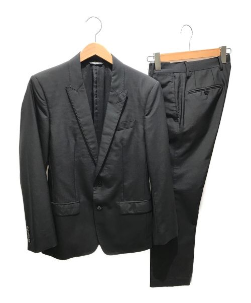 DOLCE & GABBANA（ドルチェ＆ガッバーナ）DOLCE & GABBANA (ドルチェ＆ガッバーナ) セットアップ ブラック サイズ:44の古着・服飾アイテム