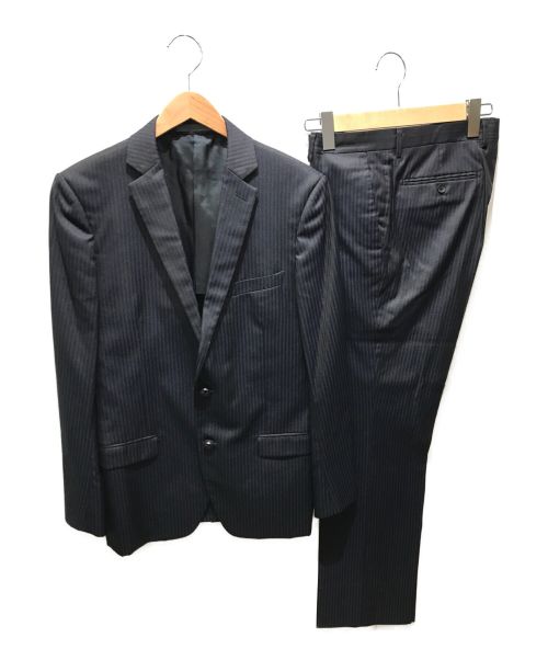Calvin Klein（カルバンクライン）Calvin Klein (カルバンクライン) セットアップスーツ ブラック×ネイビー サイズ:2の古着・服飾アイテム