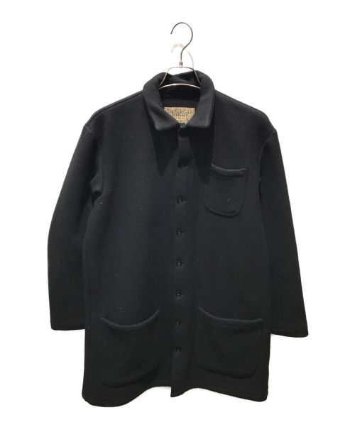 NEMETH（ネメス）NEMETH (ネメス) バックポケットステンカラーコート ブラック サイズ:Mの古着・服飾アイテム