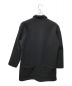 NEMETH (ネメス) バックポケットステンカラーコート ブラック サイズ:M：15800円