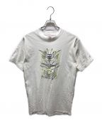 FRUIT OF THE LOOMフルーツオブザルーム）の古着「Tシャツ　90s SPACE PUSSY VON FRANCO」｜ホワイト